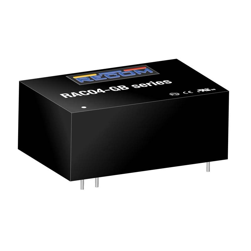 1 pcs - Recom Switching Power Supply, RAC04-15SGB, 15V dc, 270mA, 4W, 1 Output, 305 V ac, 430 V dc Input Voltage