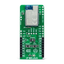 1 pcs - MikroElektronika LP WiFi Click DA16200 Add On Board for mikroBUS socket 2.4GHz MIKROE-4836