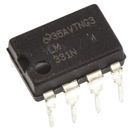 1 pcs - LM331N/NOPB, Voltage to Frequency Converter 100kHz ±0.14%FSR, 8-Pin MDIP