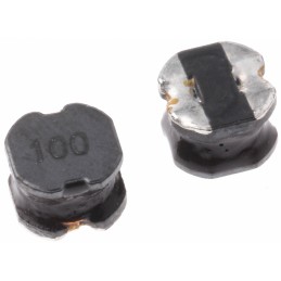 1000 pcs - Bourns, SRN6045, 6045 Shielded Wire-wound SMD Inductor with a Ferrite Core, 10 μH ±20% Semi-Shielded 3A Idc Q:17