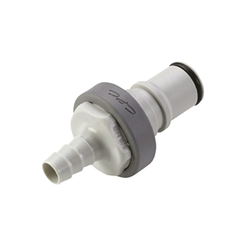 1 pcs - Colder Products Hose Connector, Straight Hose Tail Coupling 3/8in ID, 8.3 bar