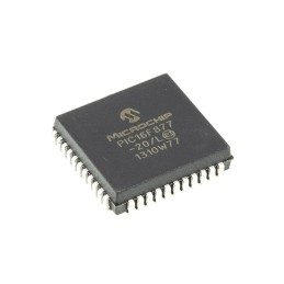1 pcs - Microchip PIC16F877-20/L, 8bit PIC Microcontroller, PIC16F, 20MHz, 256 x 8 words, 8K x 14 words Flash, 44-Pin PLCC