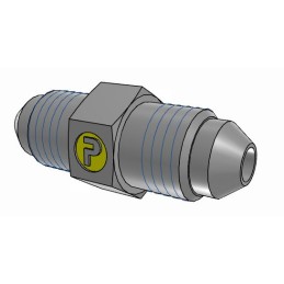 1 pcs - Parker UNF 7/16-20 Male to UNF 7/16-20 Male, 4HMTXS