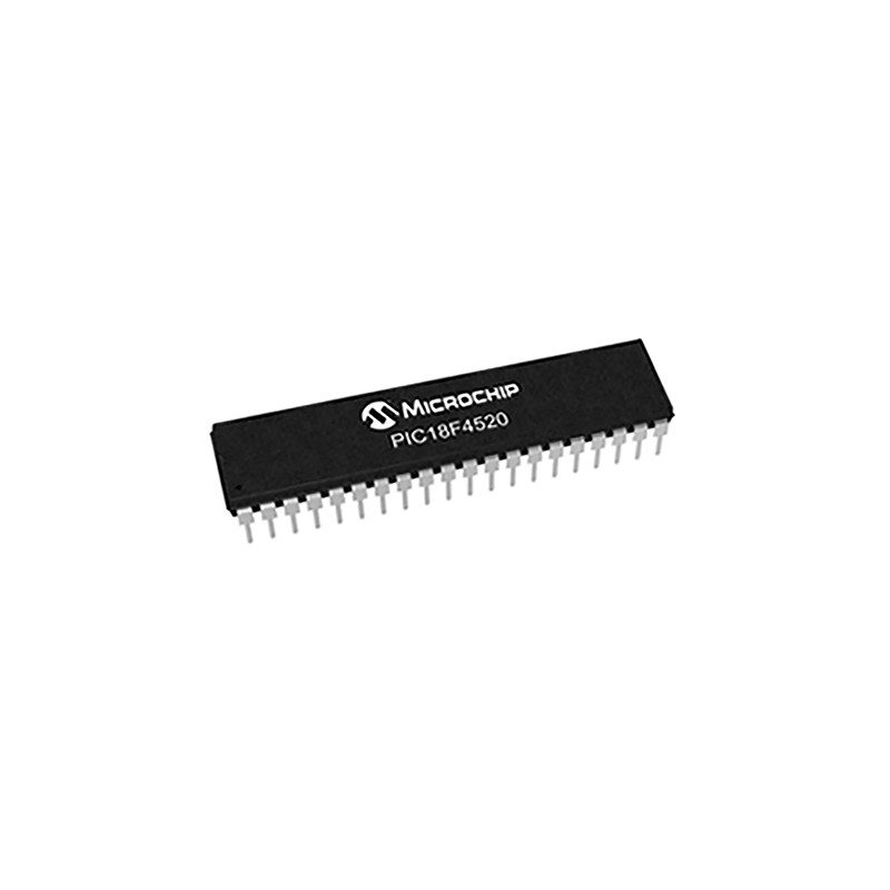 1 pcs - Microchip PIC18F4520-E/P, 8bit PIC Microcontroller, PIC18F, 40MHz, 32 kB Flash, 40-Pin PDIP