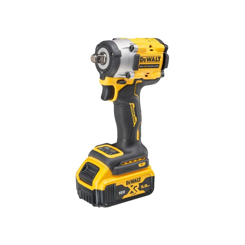 1 pcs - DeWALT 1/2 in 18V, 5Ah Cordless Impact Wrench