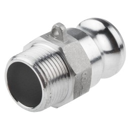 1 pcs - RS PRO Hose Connector, Straight Cam & Groove Adaptor, BSP 1in 1in ID, 17 bar