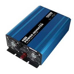 1 pcs - RS PRO Pure Sine Wave 1500W Power Inverter, 48V Input, 230V Output