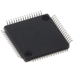 1 pcs - Microchip PIC32MX340F512H-80I/PT, 32bit PIC Microcontroller, PIC32MX, 80MHz, 12 kB, 512 kB Flash, 64-Pin TQFP