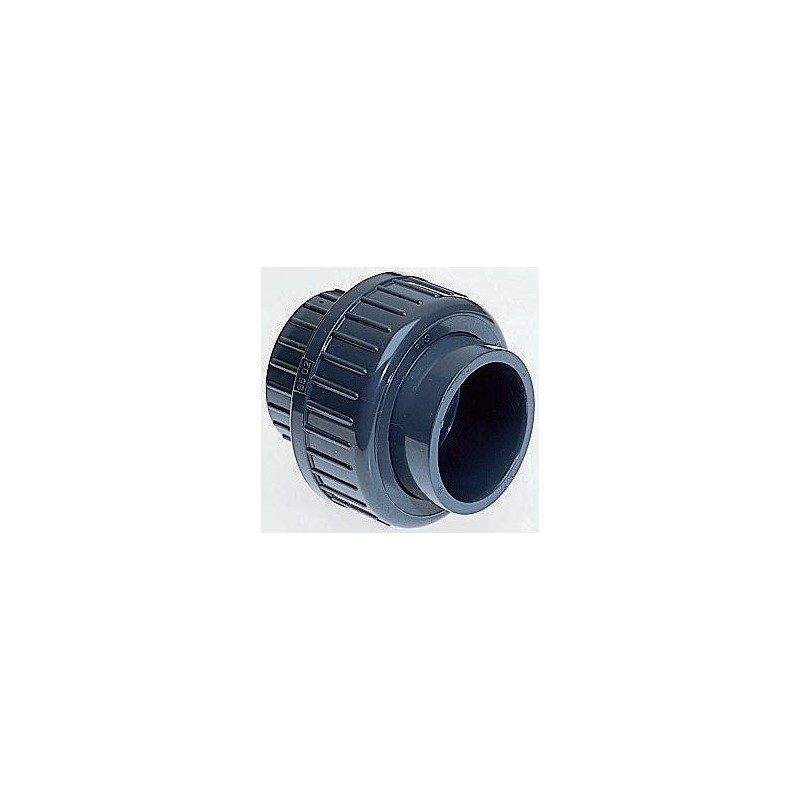 1 pcs - Georg Fischer Straight Union PVC Pipe Fitting, 16mm