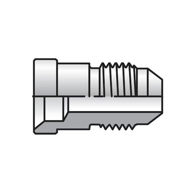 1 pcs - Parker Hydraulic Straight Threaded Reducer UNF 1 5/16-12 Female to UNF 1 1/16-12 Male, 16-12 TRTX-S