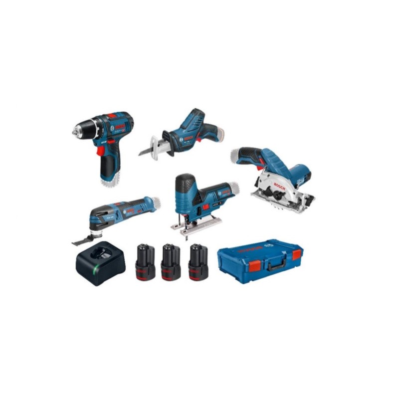 1 pcs - Bosch 0615A0017C, 12V Cordless Power Tool Kit - Tool Kit