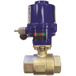 1 pcs - RS PRO 24 V dc 2 port Motorised Valve, Ball Valve type , 3/4in Pipe Size, 1000 psi