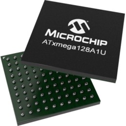 1 pcs - Microchip ATXMEGA128A1U-C7U, 8bit AVR Microcontroller, ATmega, 32MHz, 128 kB Flash, 100-Pin VFBGA