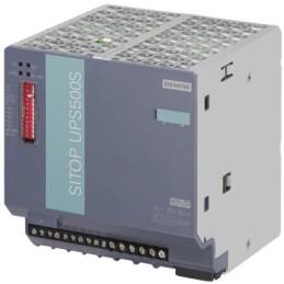 1 pcs - Siemens 22 - 29V dc Input DIN Rail Uninterruptible Power Supply (360W), SITOP UPS500S