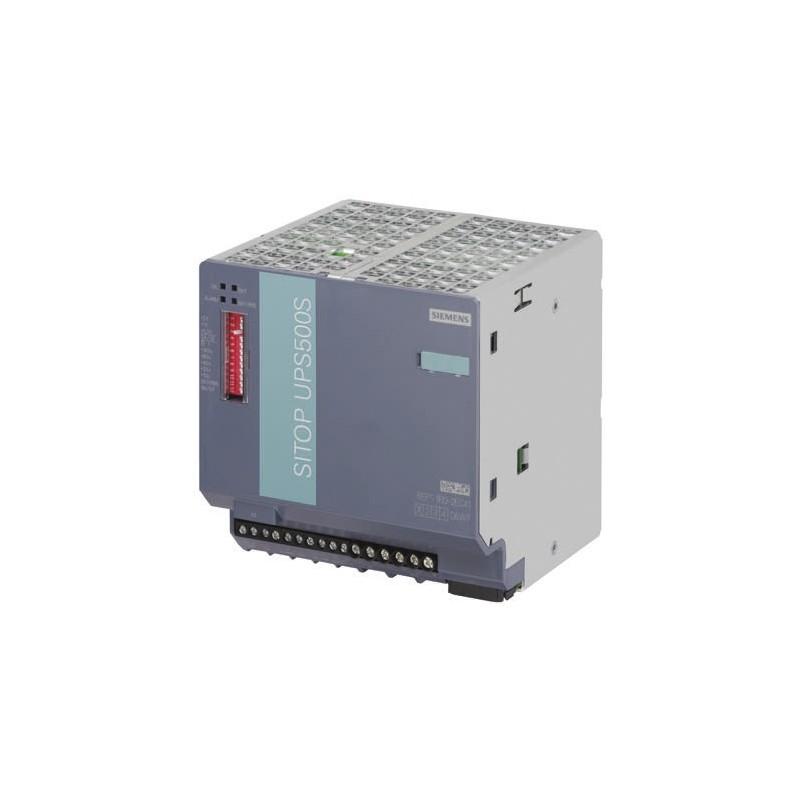 1 pcs - Siemens 22 - 29V dc Input DIN Rail Uninterruptible Power Supply (360W), SITOP UPS500S