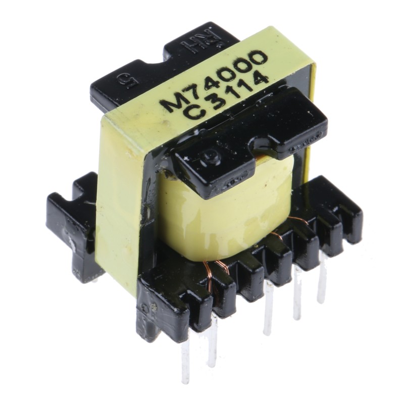 1 pcs - 2 Output 4W Flyback SMPS Transformer, 85 - 265V ac, 3.3 - 7 V dc, 8 - 17 V dc