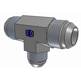 1 pcs - Parker Hydraulic Union Straight Threaded Adaptor UNF 1 1/16-12 Male to UNF 7/8-14 Male, 12-12-10JMTXS