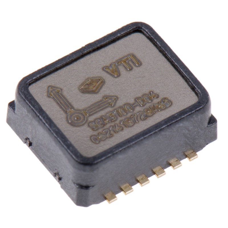 1 pcs - Murata 3-Axis Surface Mount Sensor, SMD, SPI, 12-Pin