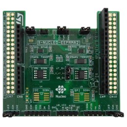 1 pcs - STMicroelectronics X-NUCLEO-EEPRMA2, Standard I²C and SPI EEPROM memory expansion board based on M24xx and M95xx series