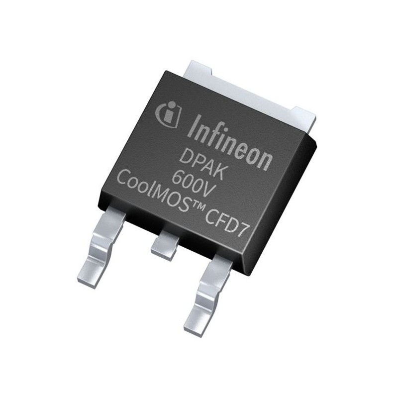 1 pcs - N-Channel MOSFET, 16 A, 600 V, 3-Pin DPAK Infineon IPD60R145CFD7ATMA1
