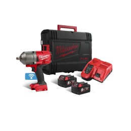 1 pcs - Milwaukee 1/2 in 18V, 5Ah Cordless Impact Wrench