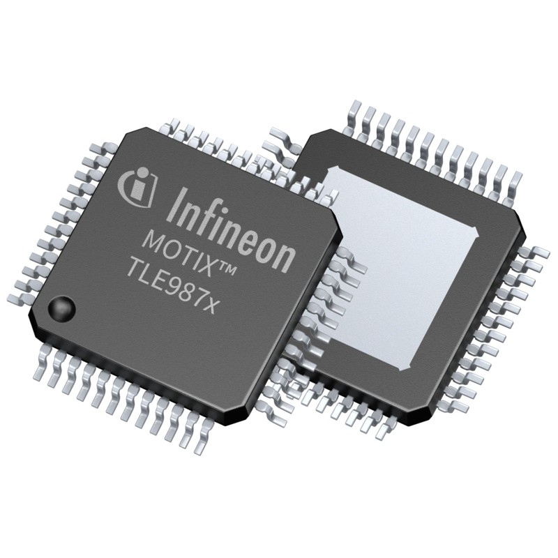 1 pcs - Infineon TLE9879QTW40XUMA1 ARM Cortex M3 Microcontroller, 48-Pin TQFP
