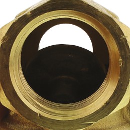 1 pcs - RS PRO Brass Single Check Valve, BSP 1/2in, 16 bar