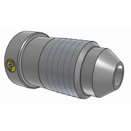 1 pcs - Parker Hydraulic Union Straight Threaded Adaptor UNF 9/16-18 Female to UNF 7/16-20 Male, 6-4TRTXS