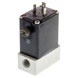1 pcs - Burkert Solenoid Valve 078556, 3 port(s) , NO/NC, 24 V dc, 1/4in