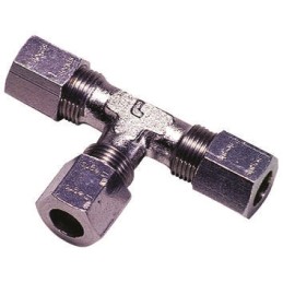 2 pcs - Legris Stainless Steel Pipe Fitting, Tee Tee