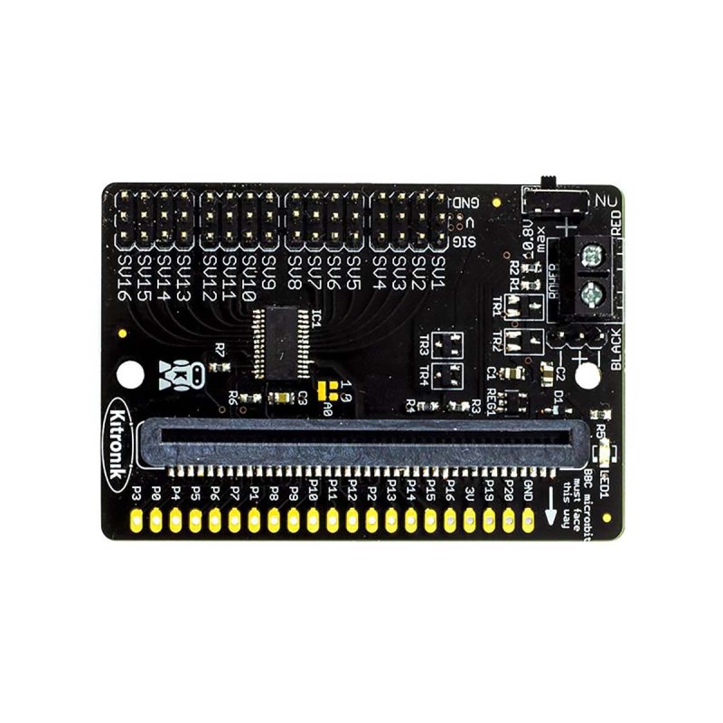 1 pcs - Kitronik Compact 16 Servo Driver Board For The BBC micro:bit