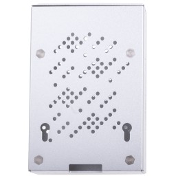 1 pcs - Okdo Aluminium Case for use with Raspberry Pi 4 Model in Grey