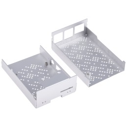 1 pcs - Okdo Aluminium Case for use with Raspberry Pi 4 Model in Grey