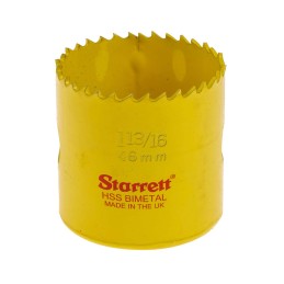 1 pcs - Starrett HSS 46mm Hole Saw