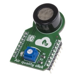 1 pcs - MikroElektronika Air Quality click Gas Sensor mikroBus Click Board for MQ-135