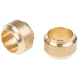 10 pcs - Norgren Brass Pipe Fitting Compression Fitting