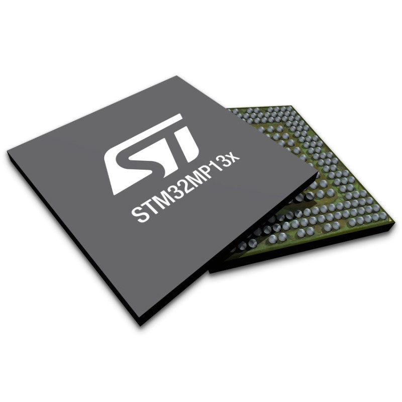 1 pcs - STMicroelectronics STM32MP135DAG7, 8 / 16bit ARM Cortex A7 Microcontroller, A7, 1GHz, 168 kByte SRAM, 289-Pin TFBGA