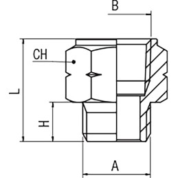 10 pcs - RS PRO Fitting Fitting