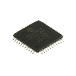 1 pcs - Microchip PIC18F4585-I/PT, 8bit PIC Microcontroller, PIC18F, 40MHz, 1.024 kB, 48 kB Flash, 44-Pin TQFP