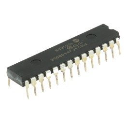 1 pcs - Microchip PIC24FJ64GB002-I/SP, 16bit PIC Microcontroller, PIC24FJ, 32MHz, 64 kB Flash, 28-Pin SPDIP