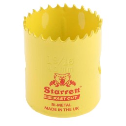 1 pcs - Starrett HSS 40mm Hole Saw