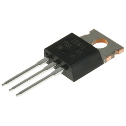 1 pcs - N-Channel MOSFET, 3.3 A, 200 V, 3-Pin TO-220AB Vishay IRF610PBF