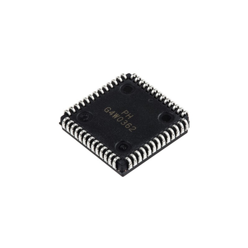 1 pcs - Microchip AT89C5131A-S3SUM, 8bit 8051 Microcontroller, AT89, 48MHz, 32 kB Flash, 52-Pin PLCC