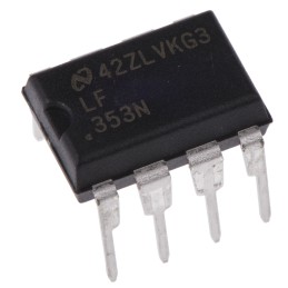 1 pcs - LF353N/NOPB Texas Instruments, Op Amp, 4MHz, 8-Pin MDIP