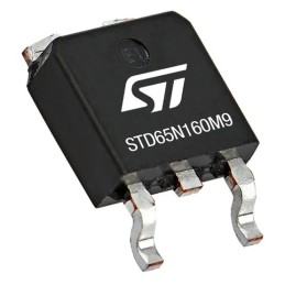 1 pcs - N-Channel MOSFET, 20 A, 3-Pin DPAK STMicroelectronics STD65N160M9