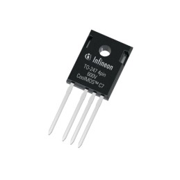 1 pcs - N-Channel MOSFET, 50 A, 600 V, 4-Pin TO-247-4 Infineon IPZ60R040C7XKSA1