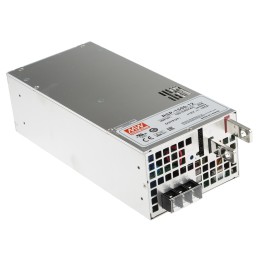 1 pcs - MEAN WELL Switching Power Supply, RSP-1500-12, 12V dc, 125A, 1.5kW, 1 Output, 127 - 370 V dc, 90 - 264 V