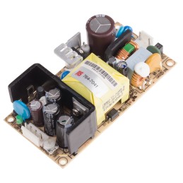 1 pcs - MEAN WELL Switching Power Supply, EPS-45-15, 15V dc, 3A, 45W, 1 Output, 127 - 370 V dc, 90 - 264 V ac