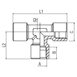 10 pcs - RS PRO Fitting Fitting 1/8in
