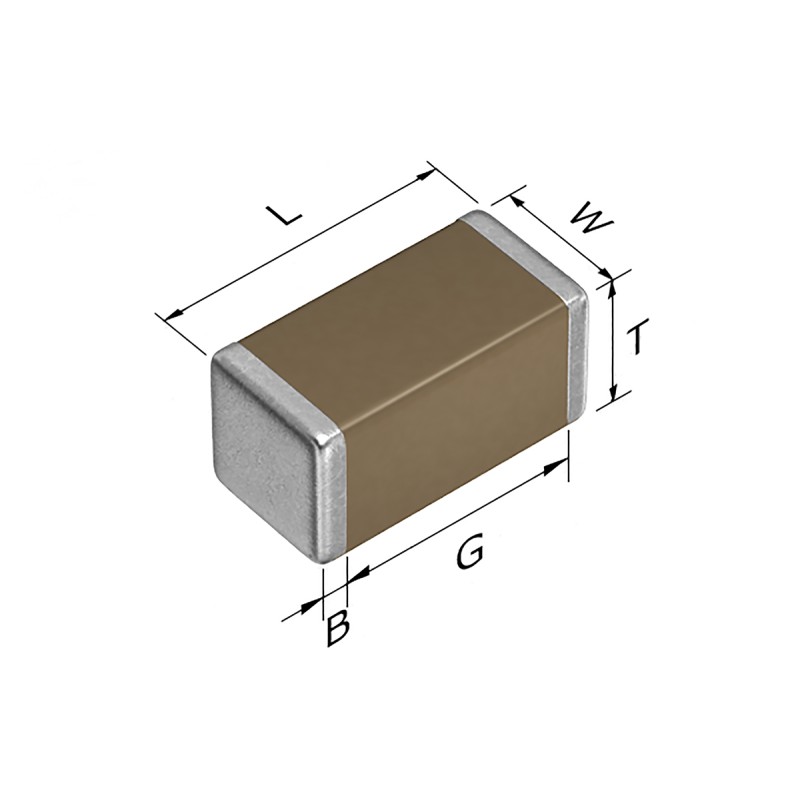 10000 pcs - TDK 1nF Multilayer Ceramic Capacitor MLCC, 100V dc V, ±10% , SMD